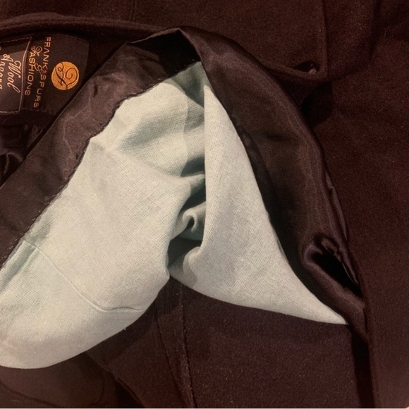 ❄️🎉Host Pick❄️🎉 Vintage Wool/Cashmere/Angora Italian Fabric Coat - Picture 11 of 15